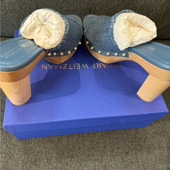 Stuart Weitzman Pearl Clog 85 Sandal - Picture 5 of 11